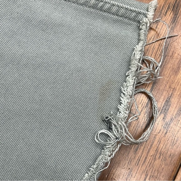 Zara Light Gray green Denim Jeans - Picture 5 of 5